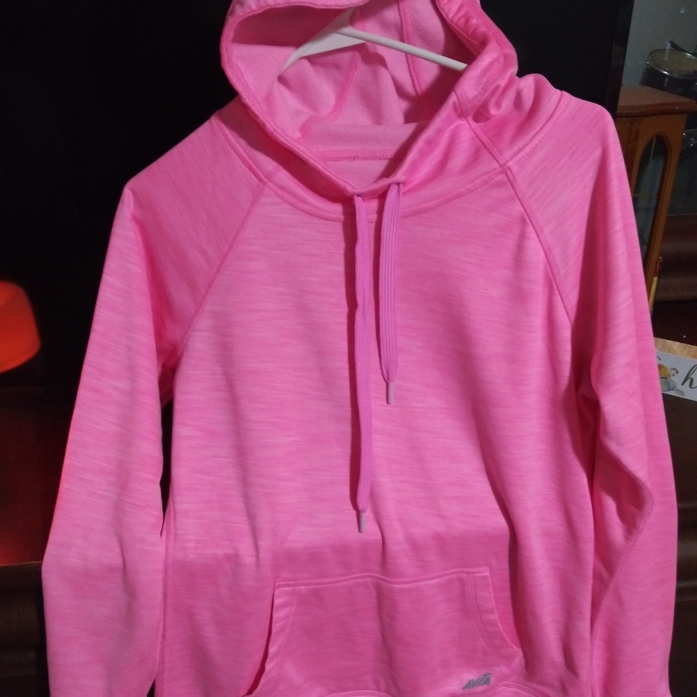 Sweatshirt. Soft inside, and worth it.